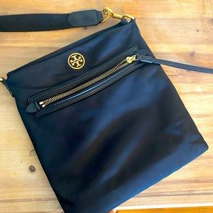 Tory Burch Women's Black Piper Nylon Crossbody Bag